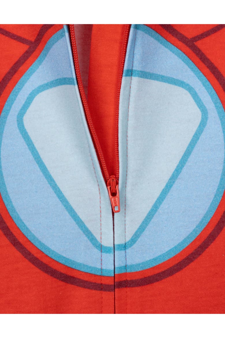 Iron Man and His Awesome Friends Hooded One Piece, Alternate, color, Crimson Iron Man
