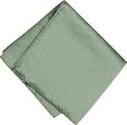 Brooklyn Brigade Men's Solid Satin Pocket Square