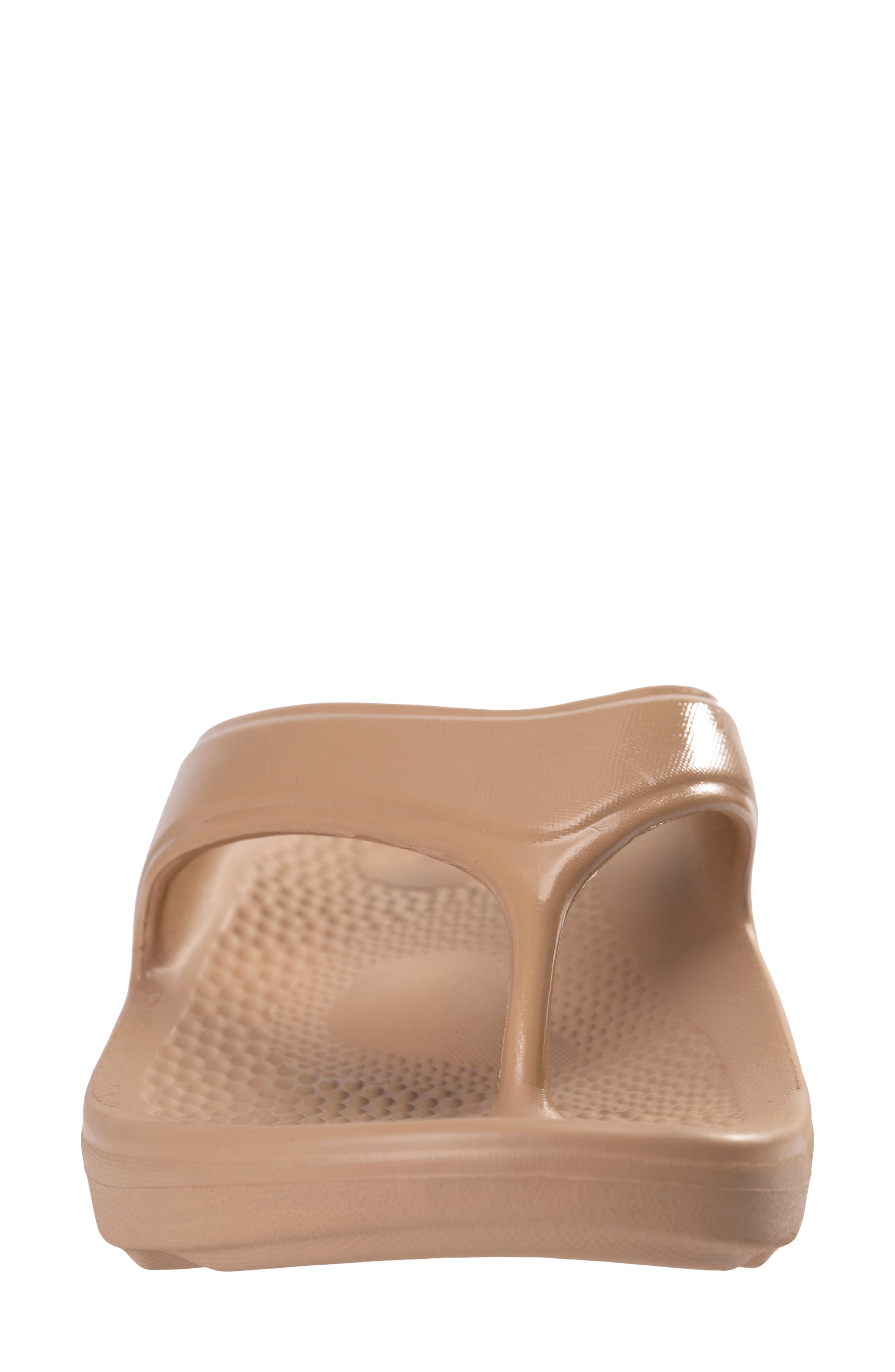 Revitalign Fusion Energy Flip Flop, Alternate, color, Nougat