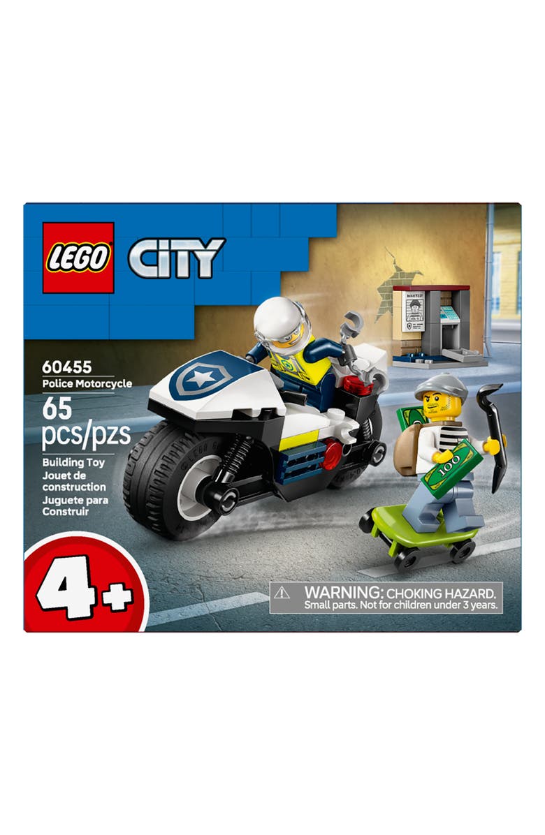 LEGO<sup>®</sup> 4+ City Police Motorcycle Chase, Main, color, Multi