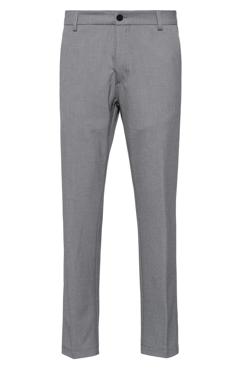 BOSS Gason Flat Front Pants, Alternate, color, 