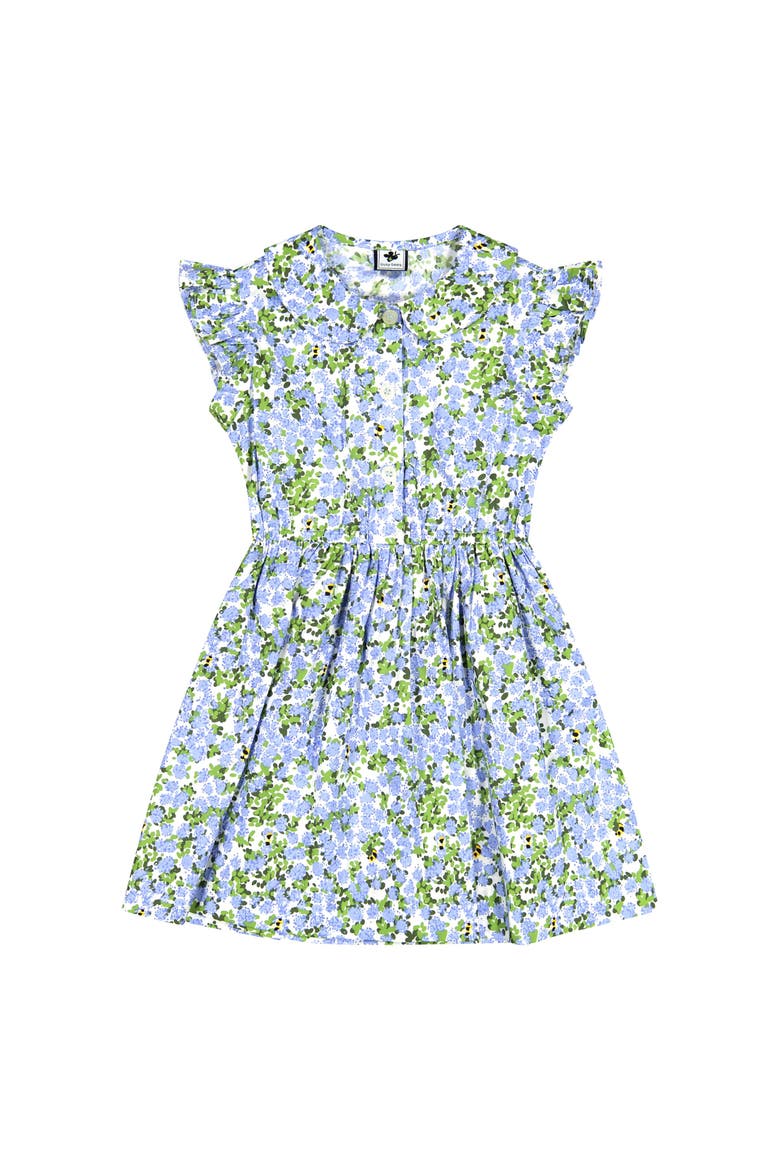 Juniper Shirtdress Blue Hydrangea, Main, color, Blue Hydrangea