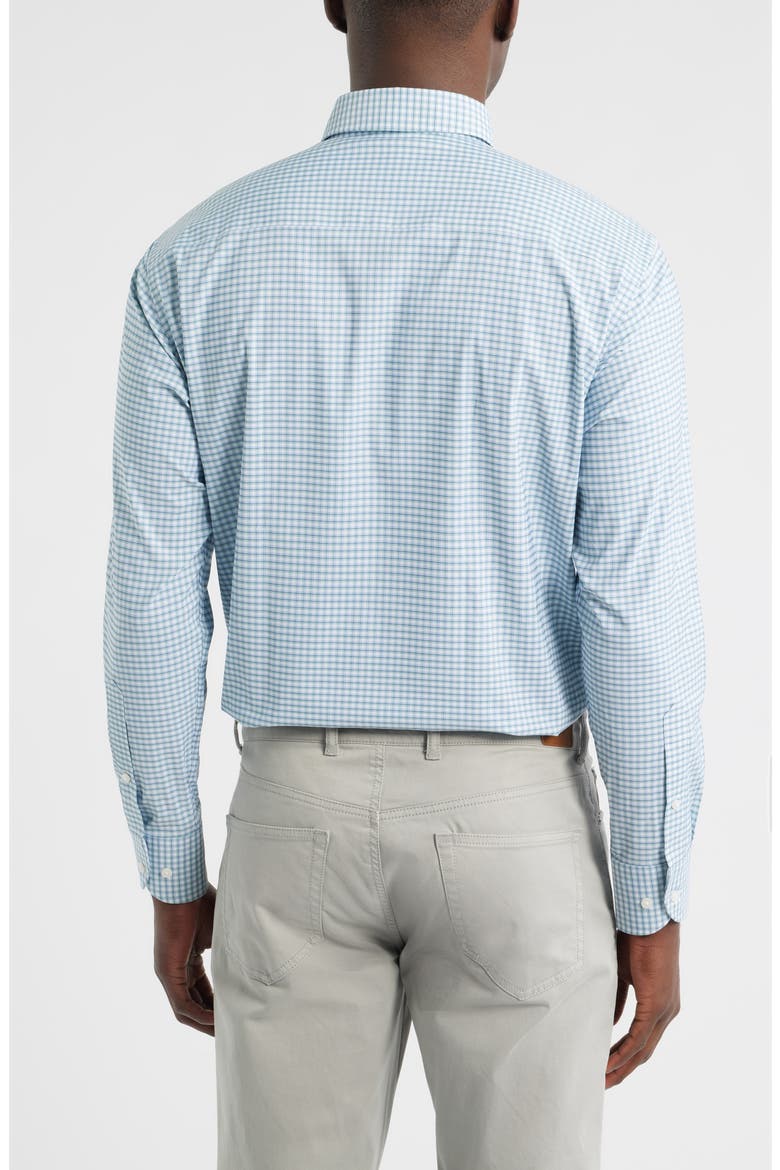 Gregory Performance Twill Button-Down Shirt, Alternate, color, WINDSOR BLUE