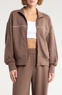 Z by Zella Cozy Knit Track Jacket