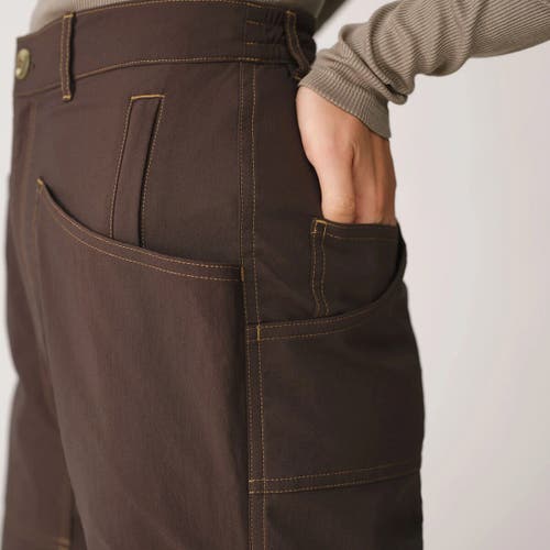 Hikerkind 8 Pocket Pant In Brown