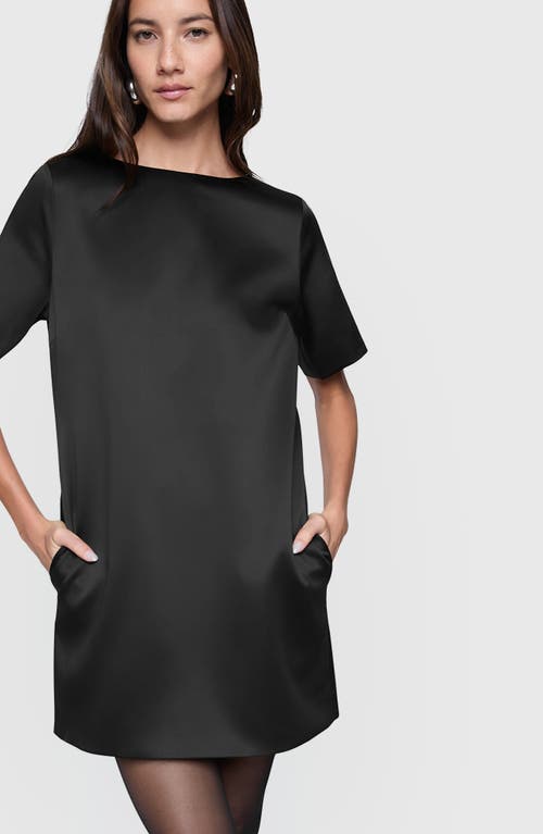 Rebecca Minkoff Iggy Satin T-shirt Minidress