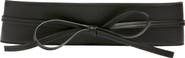 Eileen Fisher Obi Bow Leather Belt