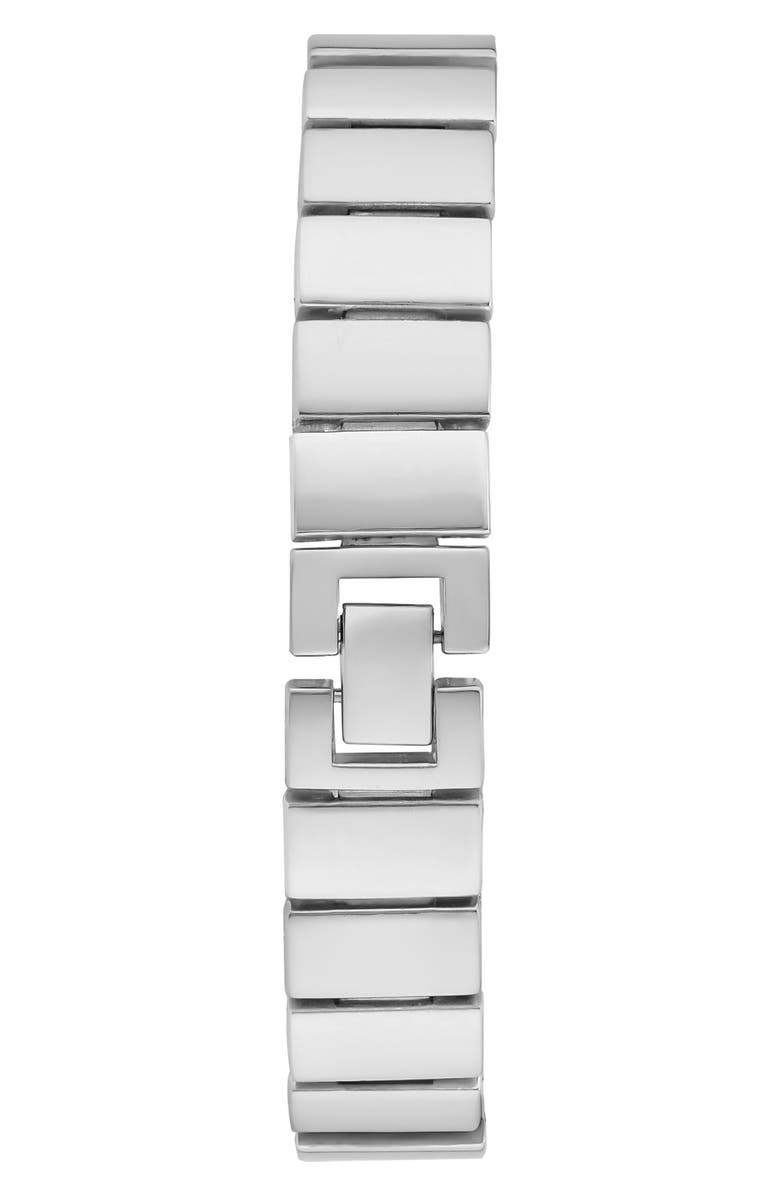 BCBG Crystal Bracelet Strap Watch, 36mm, Alternate, color, Silver