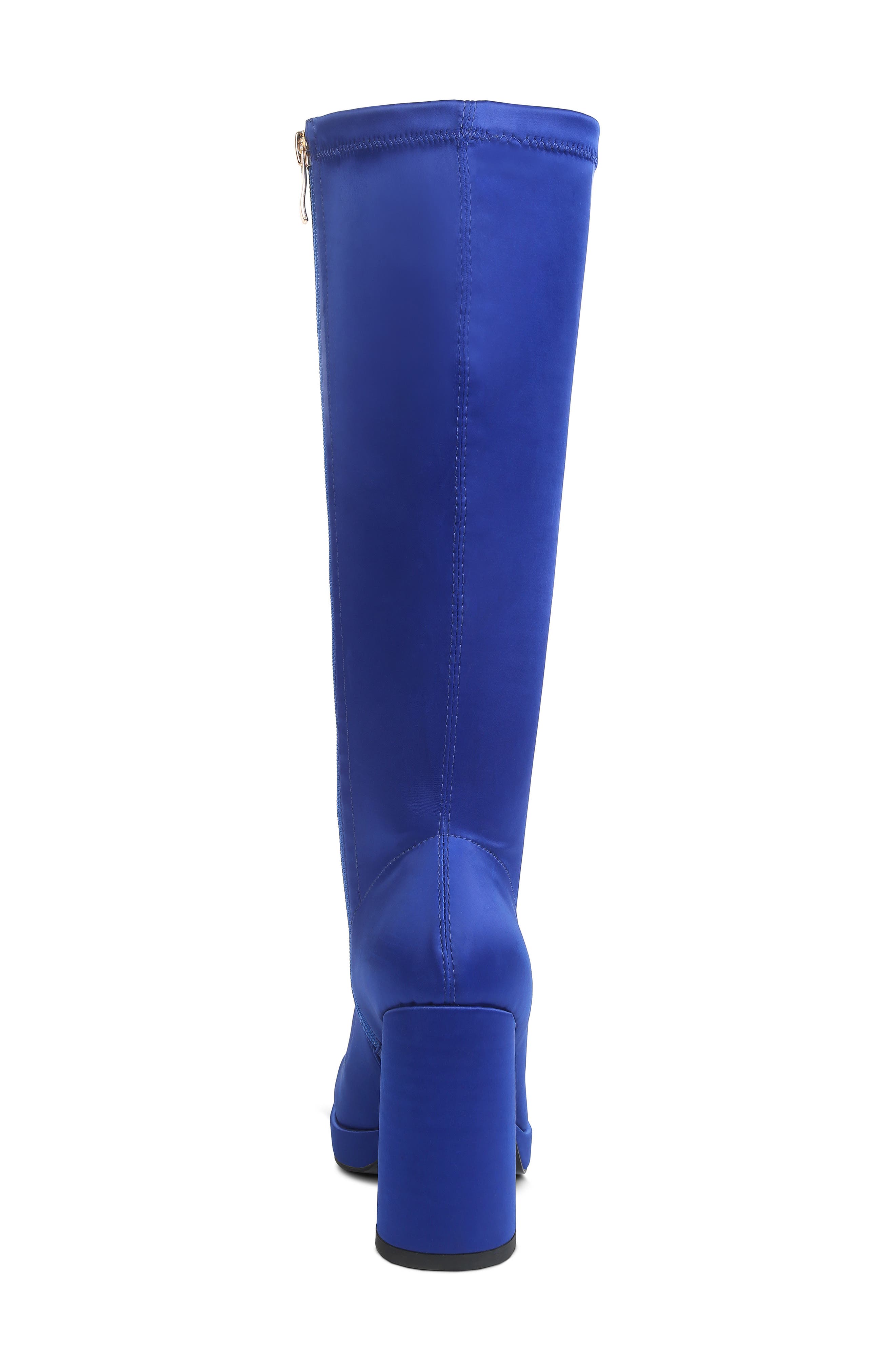 Rag & Co Presto Knee High Boot, Alternate, color, Blue