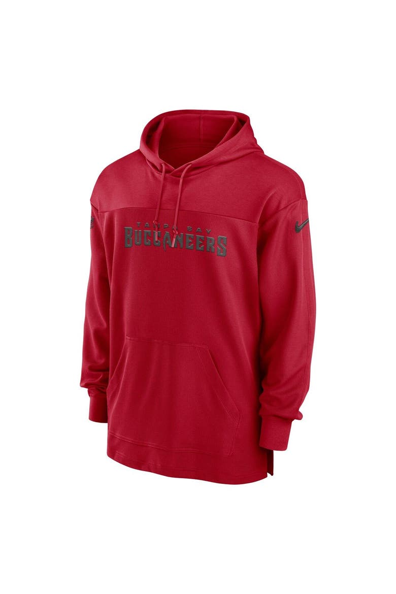 Men's Nike  Red Tampa Bay Buccaneers 2023 Sideline Lightweight Performance Hooded Top, Alternate, color, Red