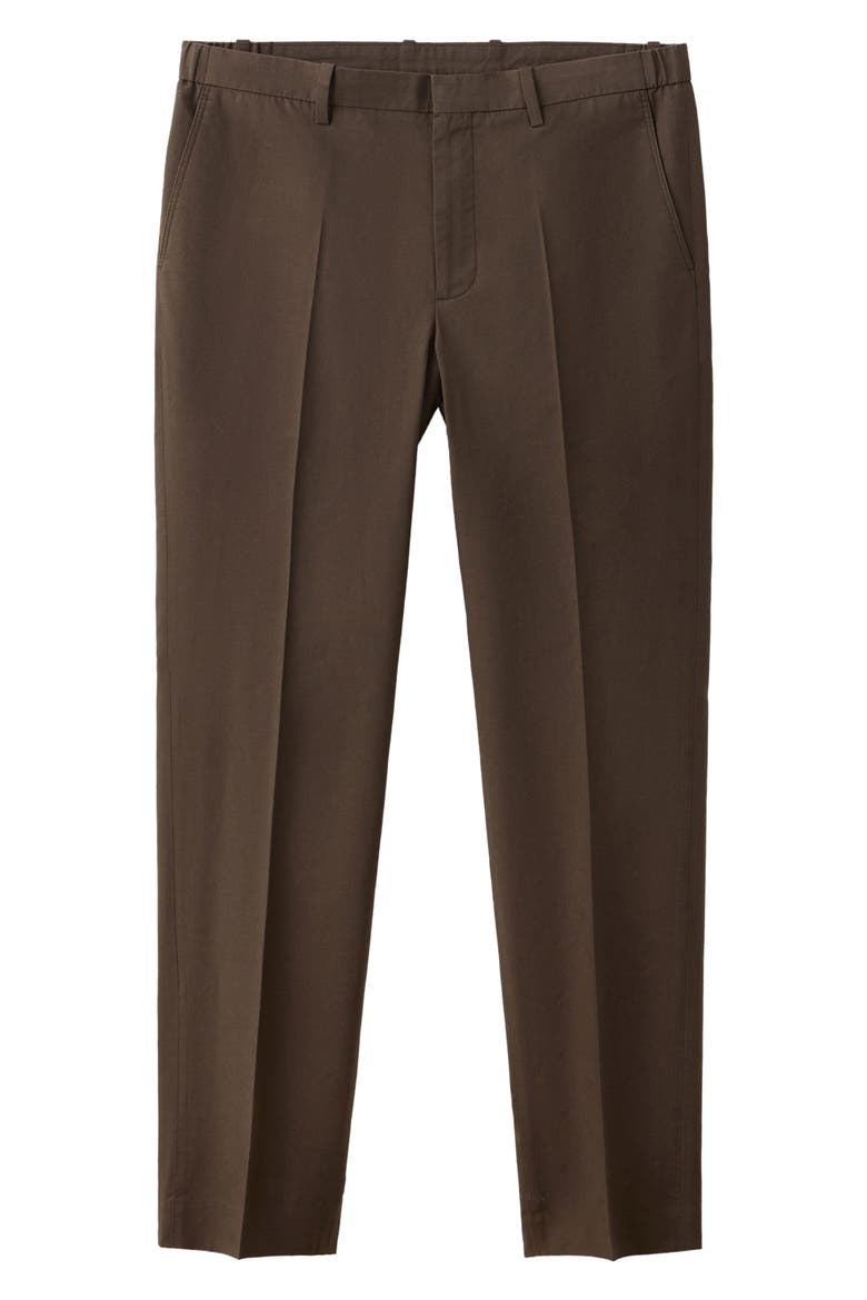 Slim Fit Suit Pants, Main, color, BROWN