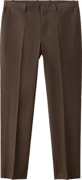 MANGO Slim Fit Suit Pants