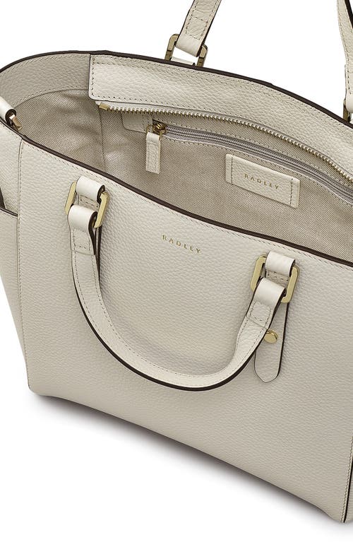 Radley Silk Street Medium Ziptop Satchel Bag In Gray