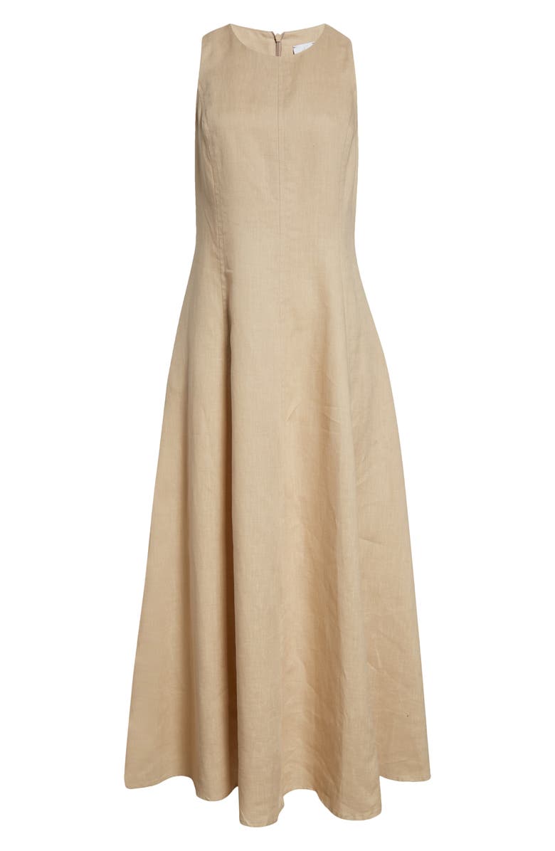 Eleventy Sleeveless Linen Dress, Alternate, color, 