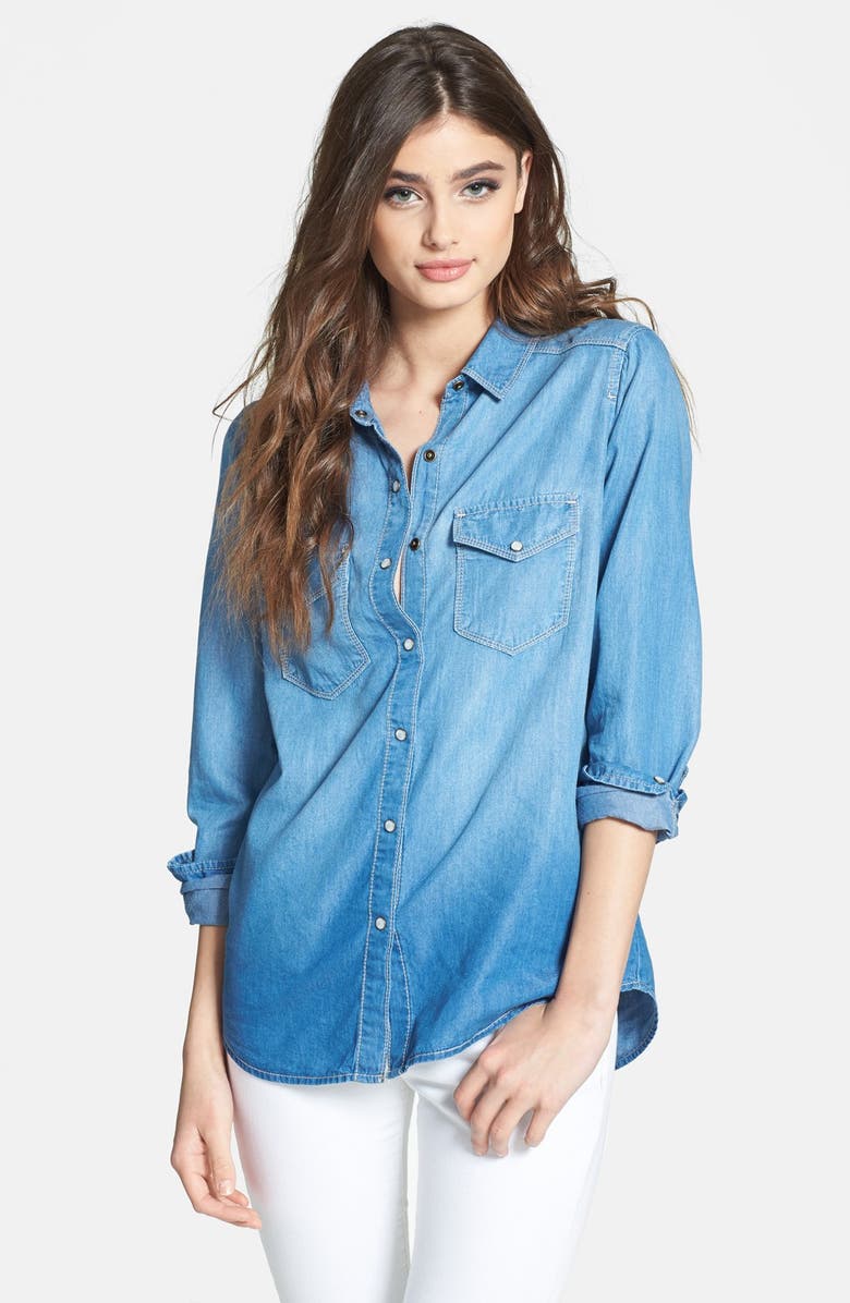 Hinge <sup>®</sup> Chambray Shirt, Main, color, 