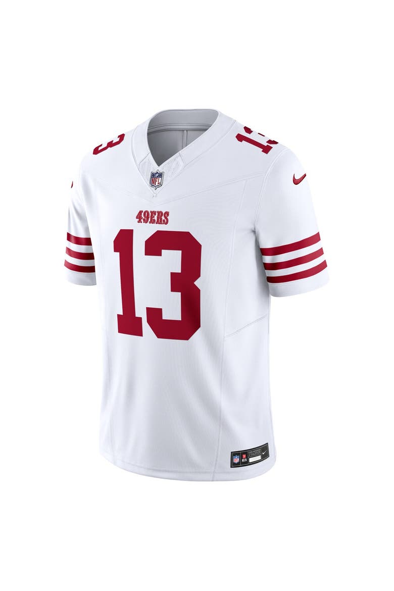 Men's Nike Brock Purdy White San Francisco 49ers Vapor F.U.S.E. Limited Jersey, Alternate, color, White