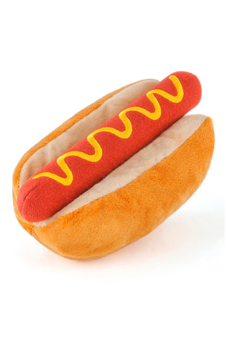 5-Piece Fast Food Plush Dog Toy Set, Alternate, color, MULTI