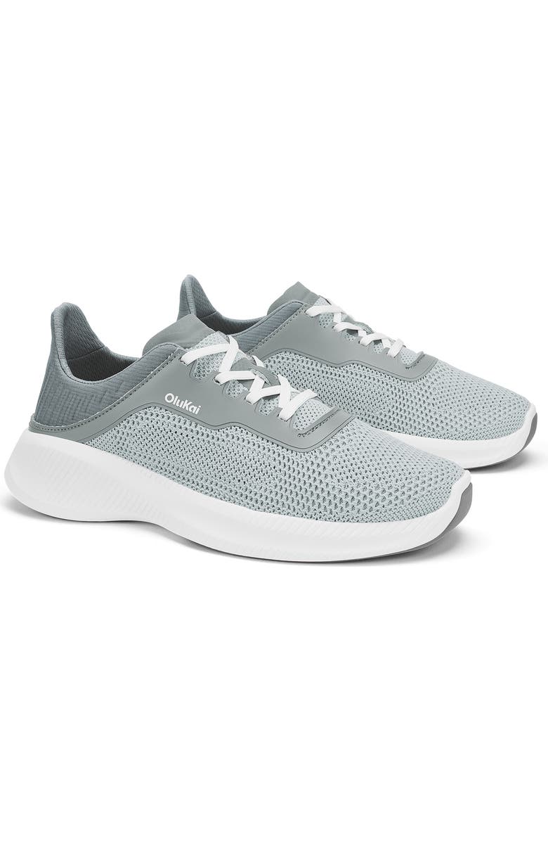 OluKai Island Hopper Sneaker, Main, color, Cloud Grey / Poi