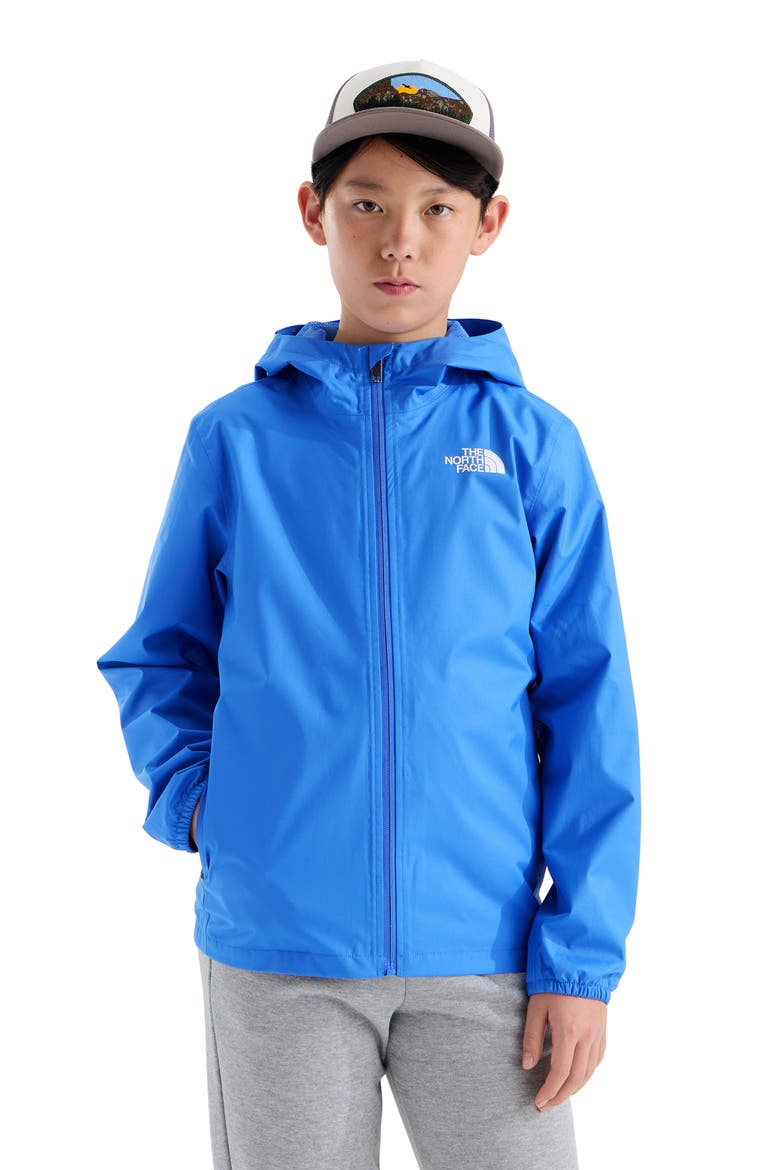 Kids' Zipline Rain Jacket, Main, color, ACTIVE BLUE