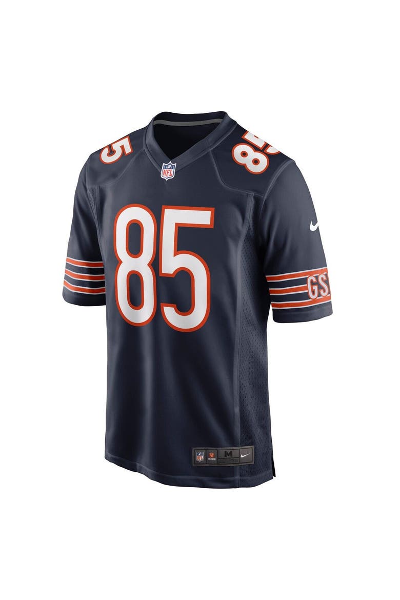 Men's Nike Cole Kmet Navy Chicago Bears Player Game Jersey, Alternate, color, Navy