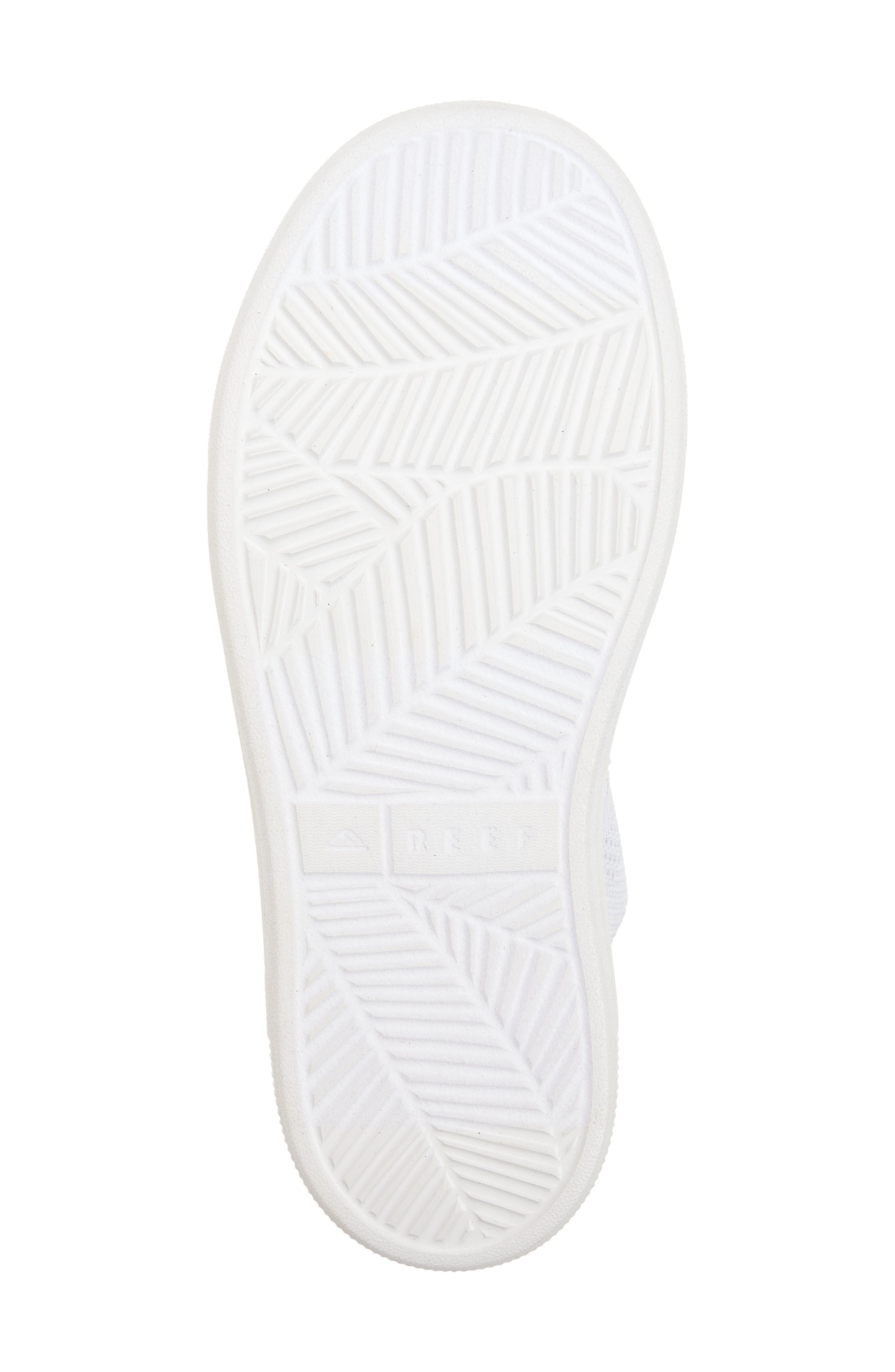 Reef Kids' Neptune Sneaker, Alternate, color, White