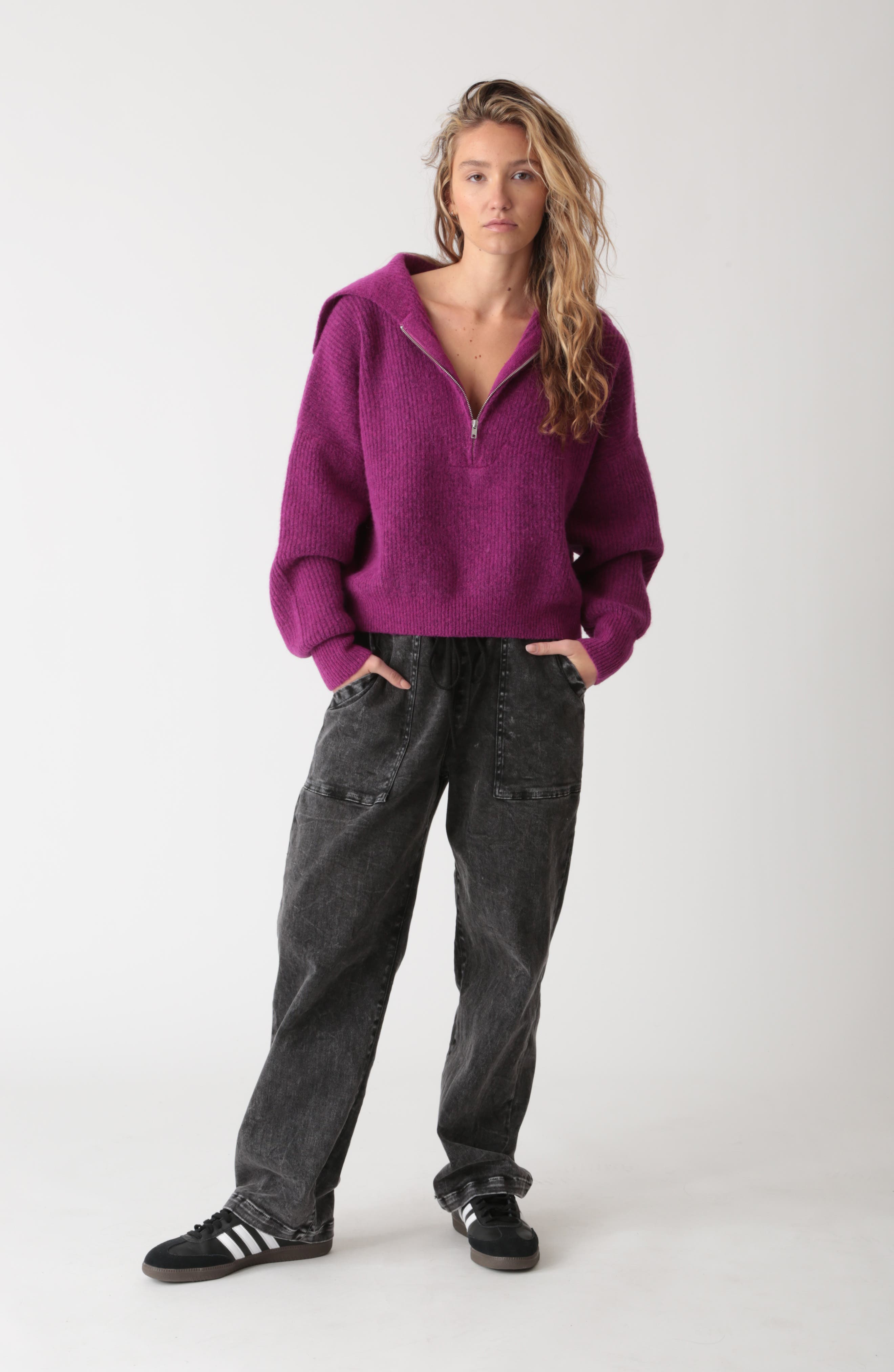 Electric & Rose Marin Half Zip Sweater (Women) | Nordstrom