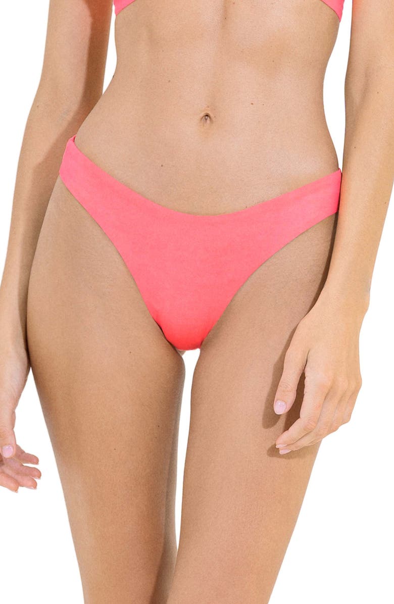 Maaji Fandango Pink Sublimity Reversible Bikini Bottoms, Main, color, 