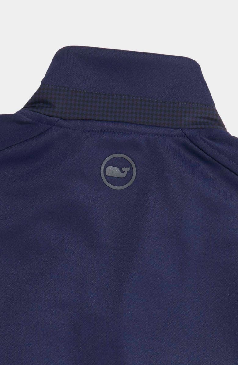 vineyard vines Fairhaven Mixed Media Golf Vest, Alternate, color, 