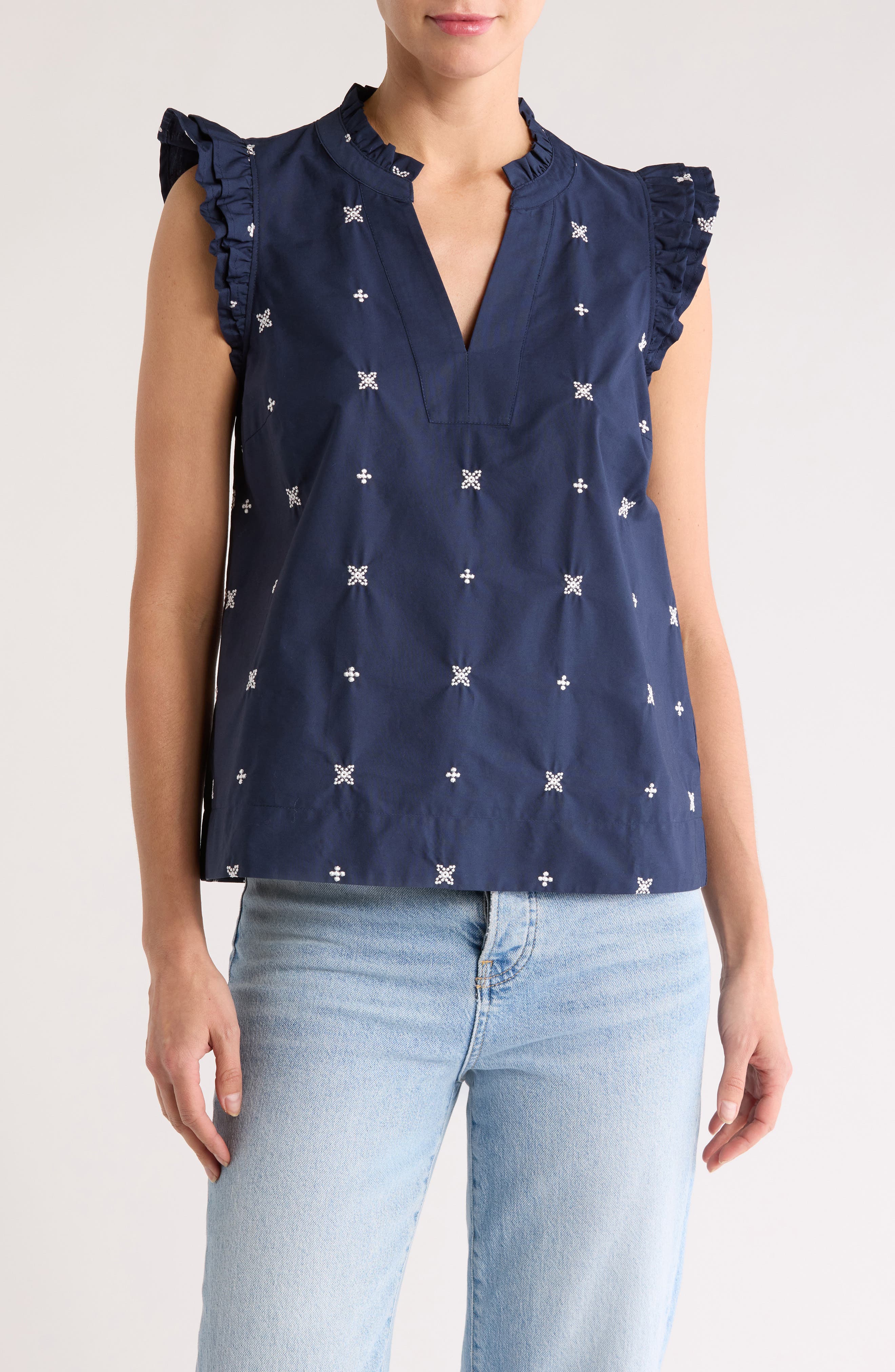 Decked Out Sleeveless Top