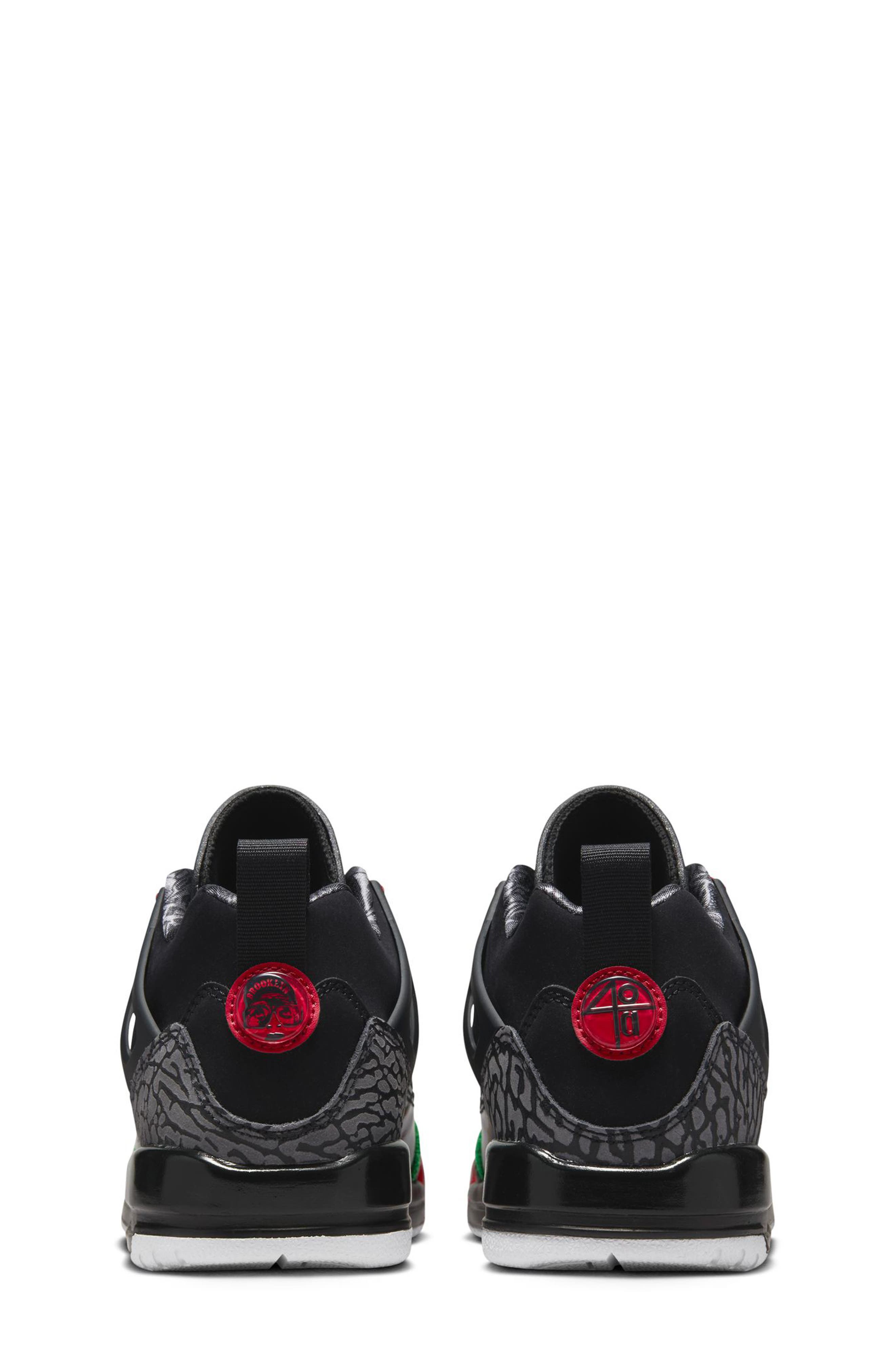 Nike Kids' Spizike Low Sneaker, Alternate, color, 060 Black/V Red