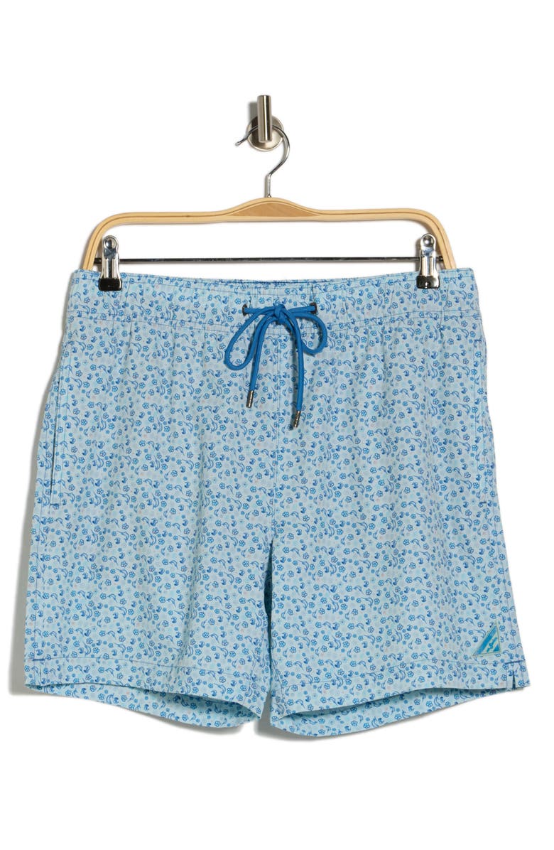 Mr.Swim Floral Sea Swim Trunks, Main, color,