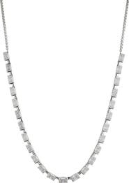 Nadri Chateau Cubic Zirconia Tennis Necklace