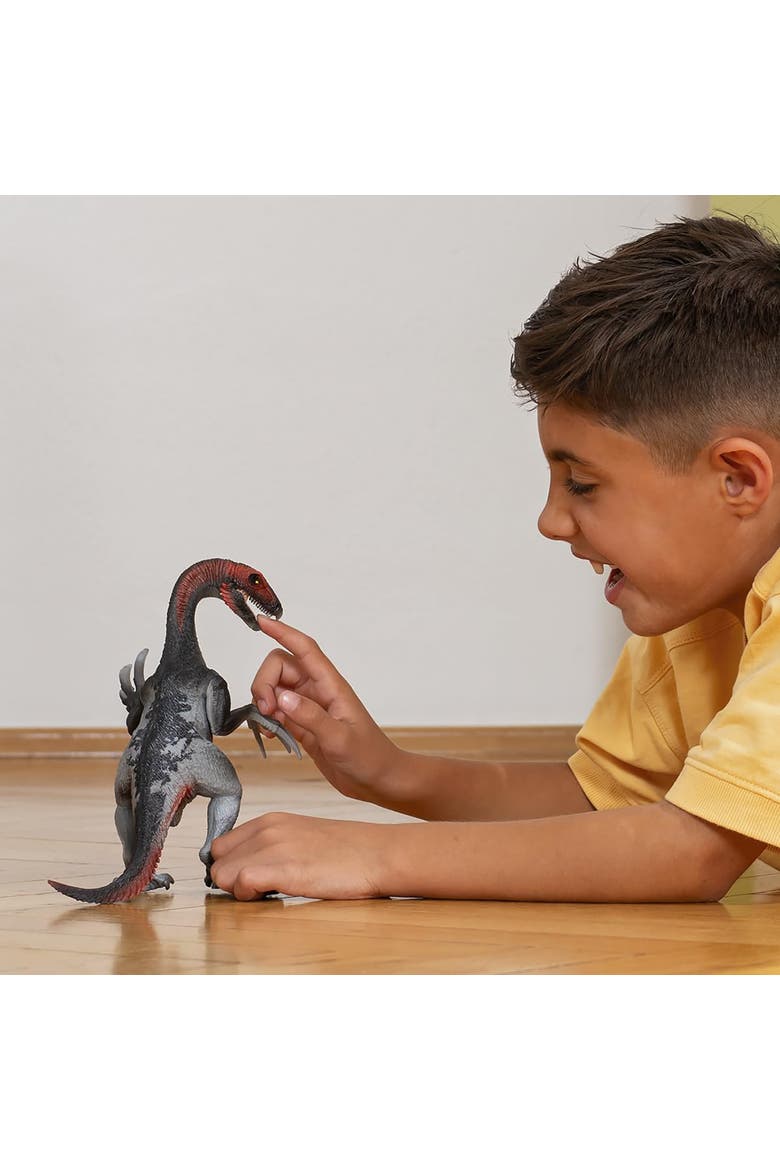 7.7" Therizinosaurus Dinosaur Action Figure, Alternate, color, Multicolored