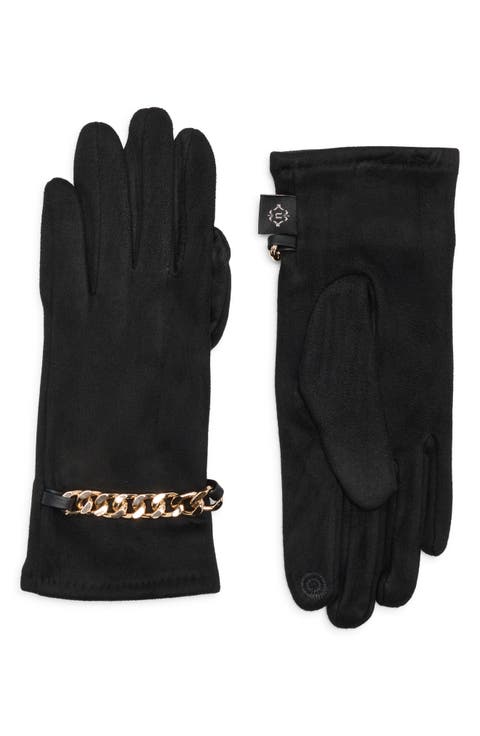 Chain Detail Gloves