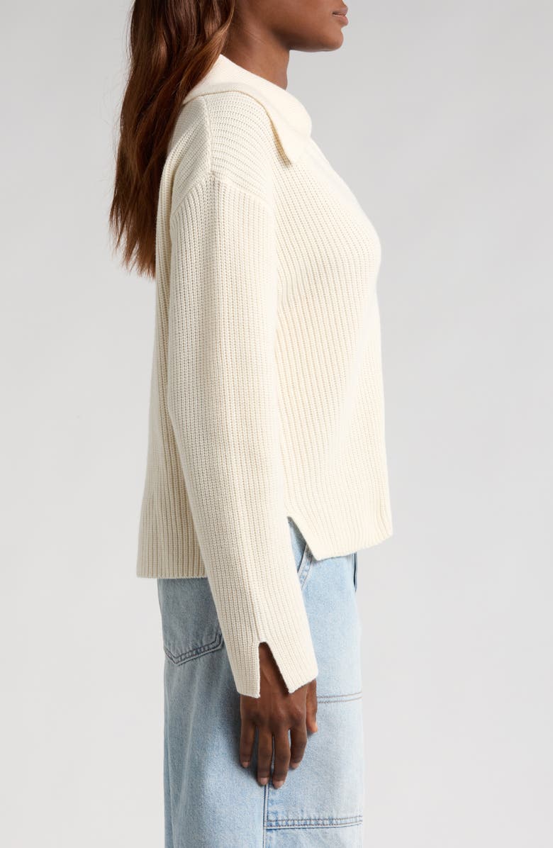 Pistola Dary Collar Sweater, Alternate, color, Shell