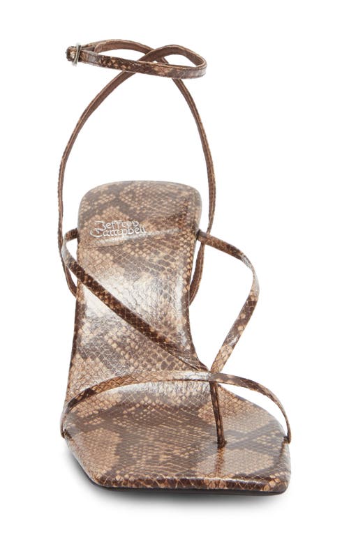 Jeffrey Campbell Fluxx Sandal In Animal Print