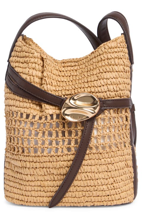 Bex Raffia Crossbody Bag