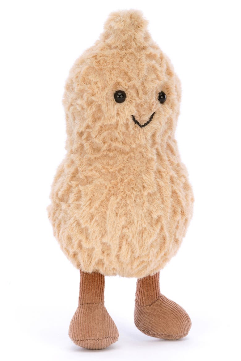 Amuseables Peanut Tiny Plushie, Main, color, TAN