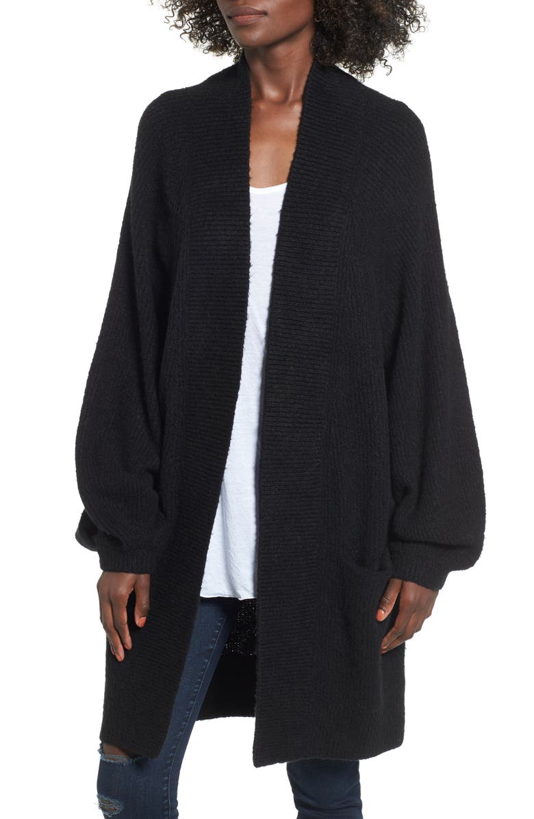 Leith Blouson Sleeve Cardigan, Main, color,