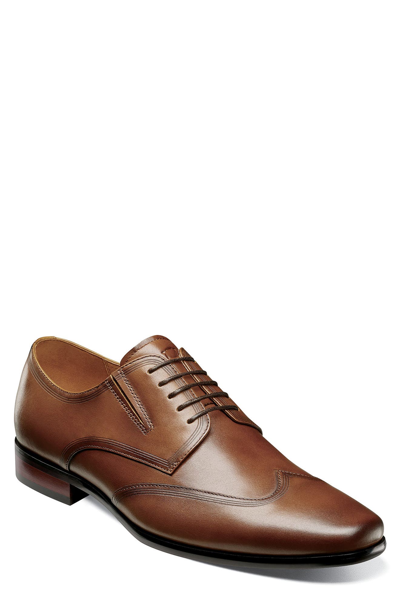 Postino Wingtip, Main, color, COGNAC