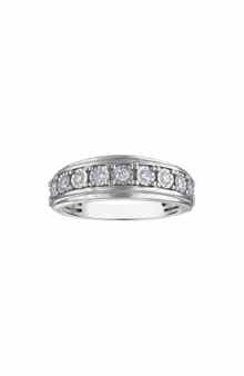 FZN Sterling Silver Lab Grown Diamond Ring