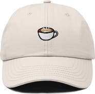 Dalix Cappuccino Embroidered Casual Cap