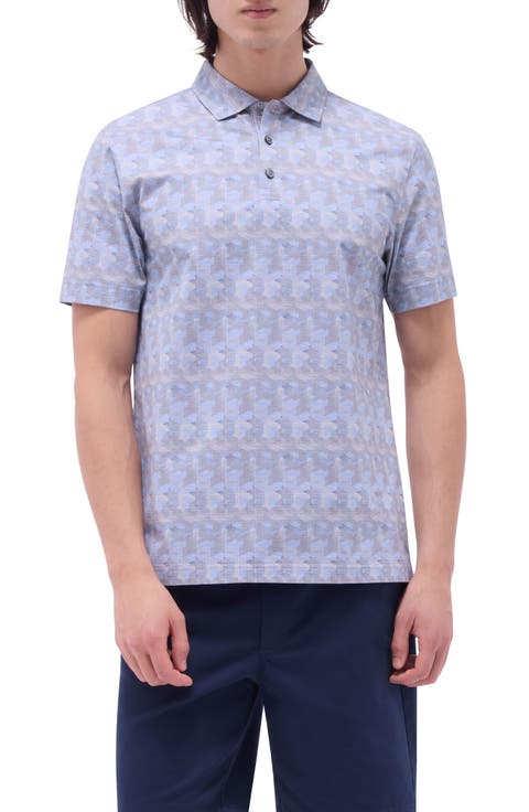 Vincent OoohCotton® Geo Print Polo