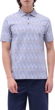 Bugatchi Vincent OoohCotton® Geo Print Polo