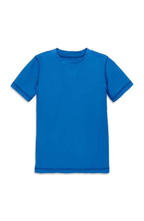 Kids Short Sleeve Rash Guard (Toddler, Little Kid, Big Kid)