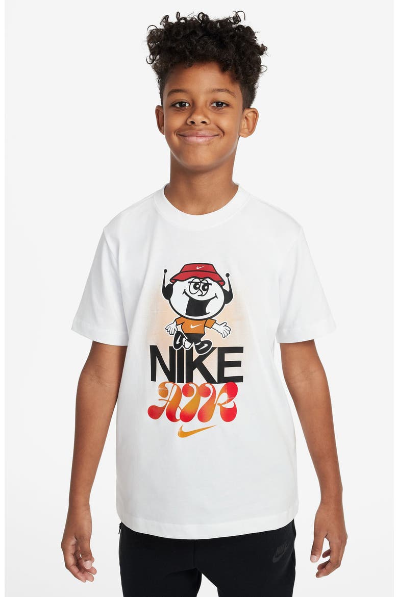 Kids' Air Maxy Graphic T-Shirt, Main, color, WHITE