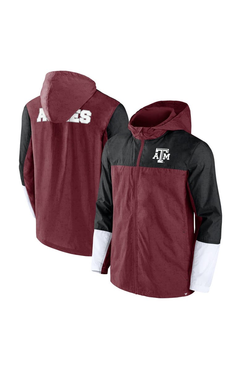 FANATICS Men's Fanatics Branded Maroon/Black Texas A&M Aggies Game Day Ready Full-Zip Jacket, Main, color,