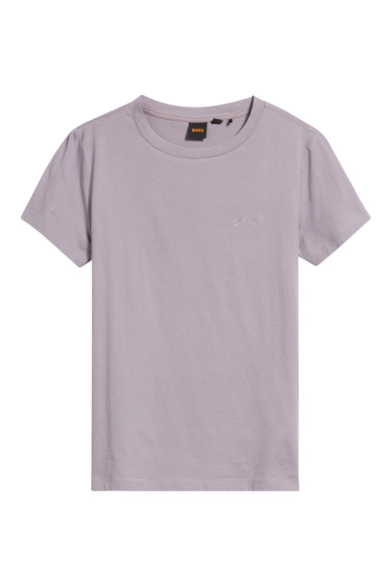 Esogo Cotton T-Shirt, Alternate, color, LT PAST/PR