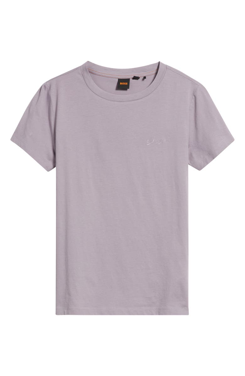 BOSS Esogo Cotton T-Shirt, Alternate, color, Lt Past/Pr