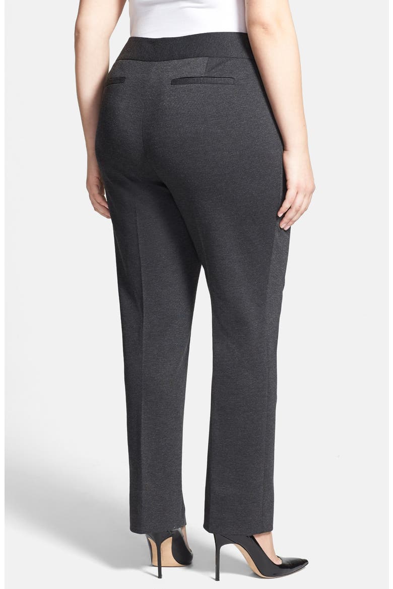 Stretch Trousers, Alternate, color, DARK HEATHER GREY
